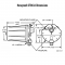 Honeywell C7061A Self-Checking UV Flame Detector Dimensions