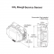 BAPI BA/ACD10-V-BB-LED CO2 Duct 24-7 Sensor