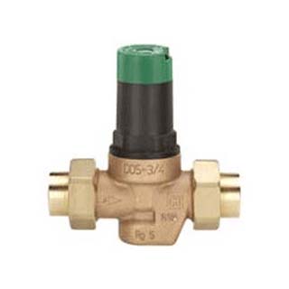 Honeywell DS05G1093 Single Union Sweat 1 1/4 Pressure Regulating Valve