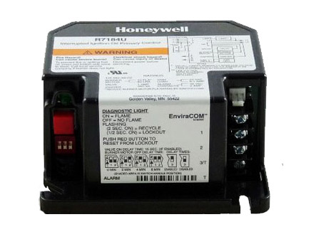 Honeywell R7184U1004 Electronic Oil Primary Control 15 sec. Lockout