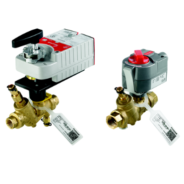 Honeywell VRN2A003.00PX Pressure Independent Control Valve & Actuator Assembly 1/2" NPT 2-Way 3GPM Brass Direct-Coupled Actuator