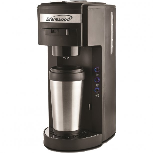Brentwood Appliances TS-114 Single Serve Black Coffee Maker