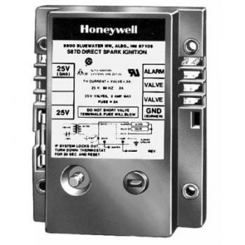 Honeywell S87D1012 Dual Rod Direct Spark Ignition Control 11-Second Trial and Lockout